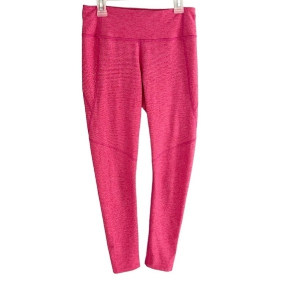 🌷 Outdoor Voices Warm Up Legging Flamingo Pink Compression Size Small - Picture 3 of 9